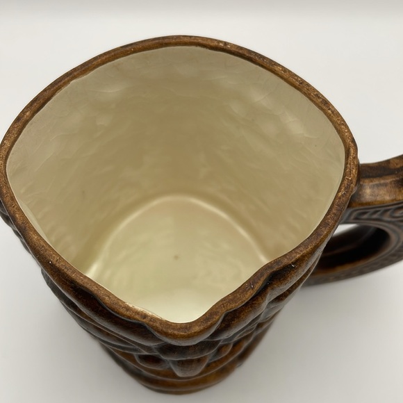Treasure Craft Vintage 1971 Ceramic Hawaiian/Polynesian Hand Painted Tiki Mug - Picture 8 of 11
